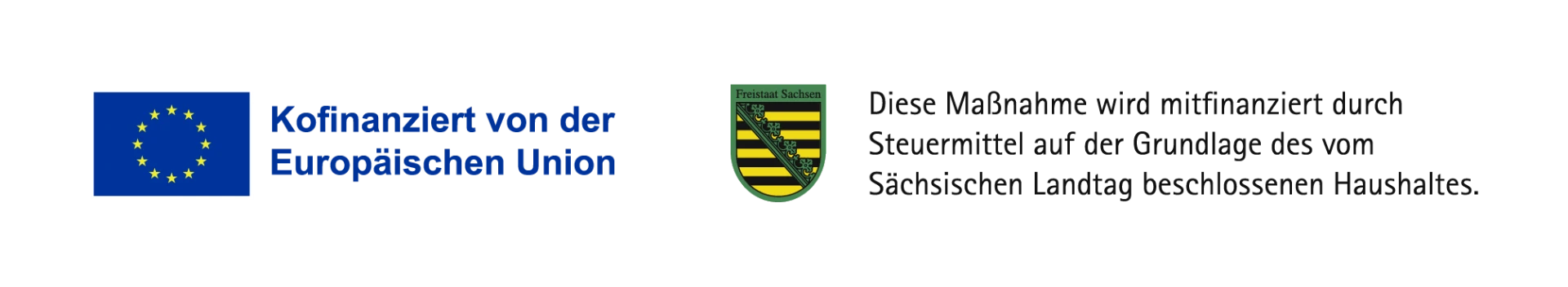Gefördert durch die Europäische Union und den Freistaat Sachsen